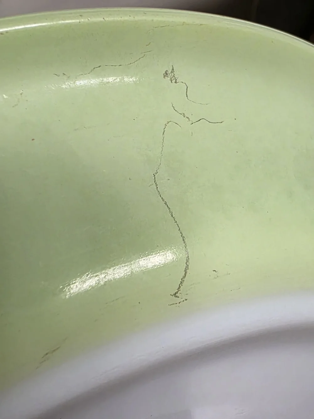 Pyrex Lime Green Pie Dish